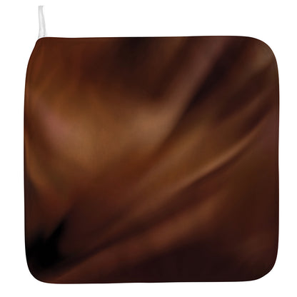 Liquid Chocolate Print Hand Towel