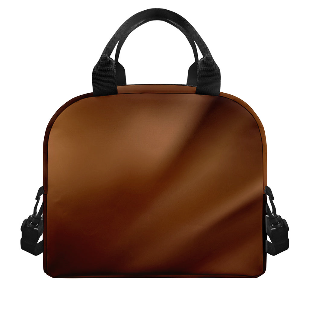 Liquid Chocolate Print Insulated Lunch Bag