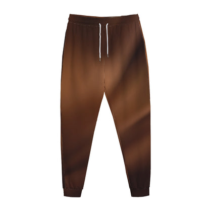 Liquid Chocolate Print Jogger Pants