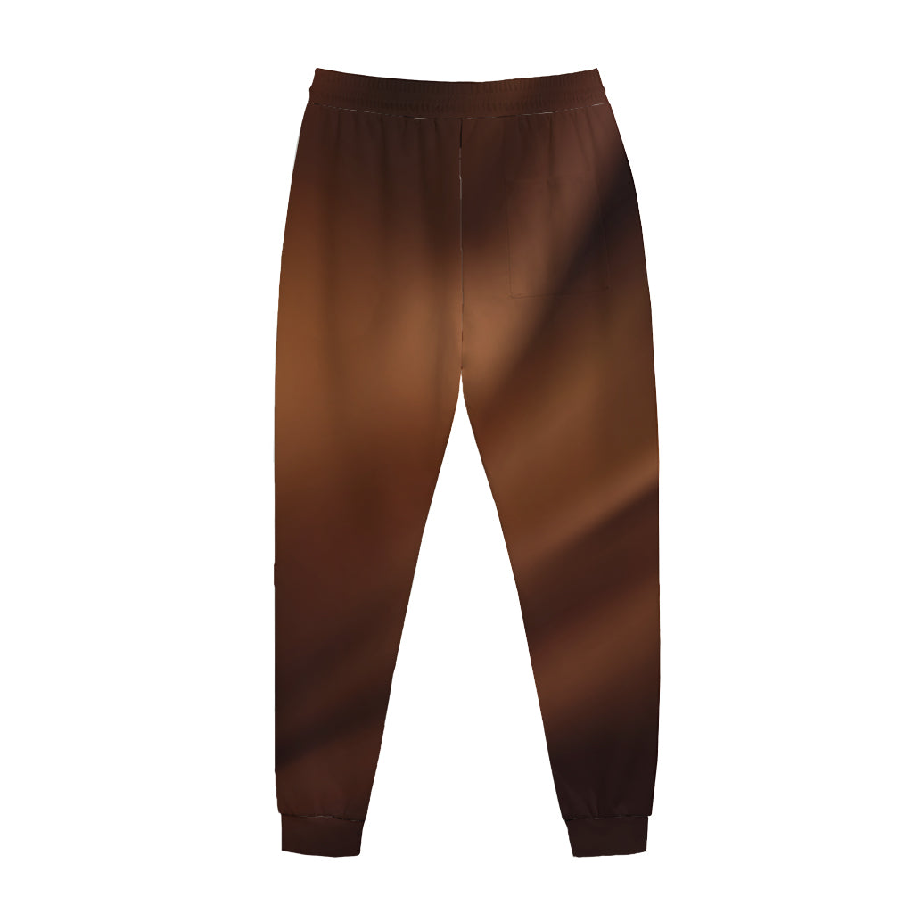Liquid Chocolate Print Jogger Pants