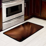 Liquid Chocolate Print Kitchen Mat