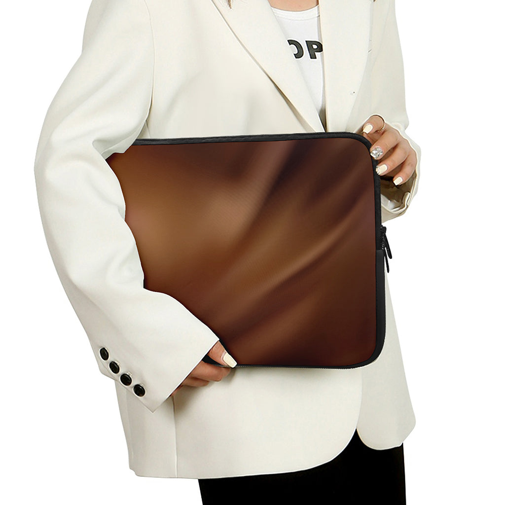 Liquid Chocolate Print Laptop Sleeve