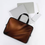 Liquid Chocolate Print Laptop Sleeve With Handle