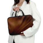 Liquid Chocolate Print Laptop Sleeve With Handle
