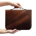 Liquid Chocolate Print Leather Bible Cover