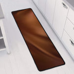 Liquid Chocolate Print Long Kitchen Mat