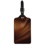 Liquid Chocolate Print Luggage Tag