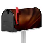 Liquid Chocolate Print Mailbox Cover