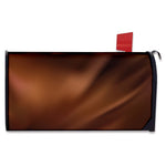 Liquid Chocolate Print Mailbox Cover