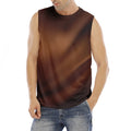 Liquid Chocolate Print Men's Fitness Tank Top
