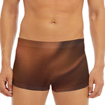 Liquid Chocolate Print Men's Short Boxer Briefs