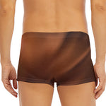 Liquid Chocolate Print Men's Short Boxer Briefs