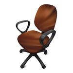Liquid Chocolate Print Office Chair Cover