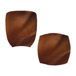 Liquid Chocolate Print Office Chair Cover