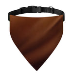Liquid Chocolate Print Over The Collar Dog Bandana