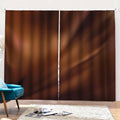 Liquid Chocolate Print Pencil Pleat Curtains