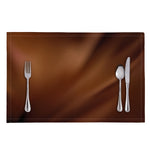 Liquid Chocolate Print Placemat