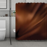 Liquid Chocolate Print Polyester Shower Curtain