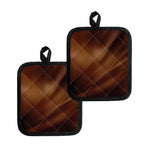 Liquid Chocolate Print Pot Holders