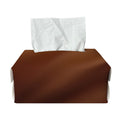 Liquid Chocolate Print Rectangle Tissue Box Cover