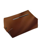 Liquid Chocolate Print Rectangle Tissue Box Cover