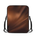 Liquid Chocolate Print Rectangular Crossbody Bag