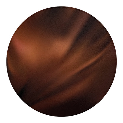 Liquid Chocolate Print Round Blanket