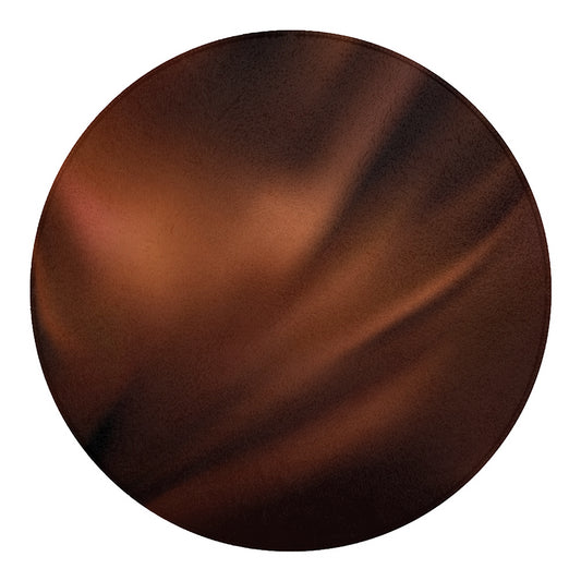 Liquid Chocolate Print Round Blanket