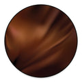 Liquid Chocolate Print Round Floor Mat