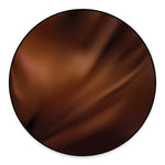 Liquid Chocolate Print Round Floor Mat