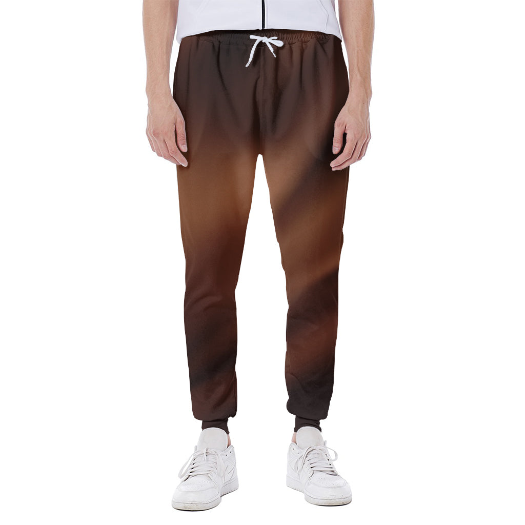 Liquid Chocolate Print Scuba Joggers