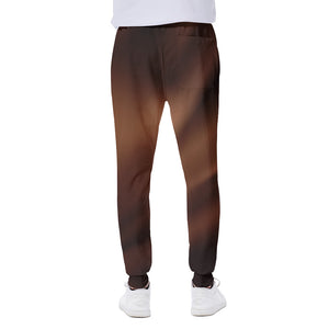 Liquid Chocolate Print Scuba Joggers