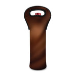 Liquid Chocolate Print Single Neoprene Wine Tote