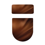 Liquid Chocolate Print Toilet Lid And Tank Cover Set