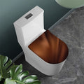 Liquid Chocolate Print Toilet Lid Cover