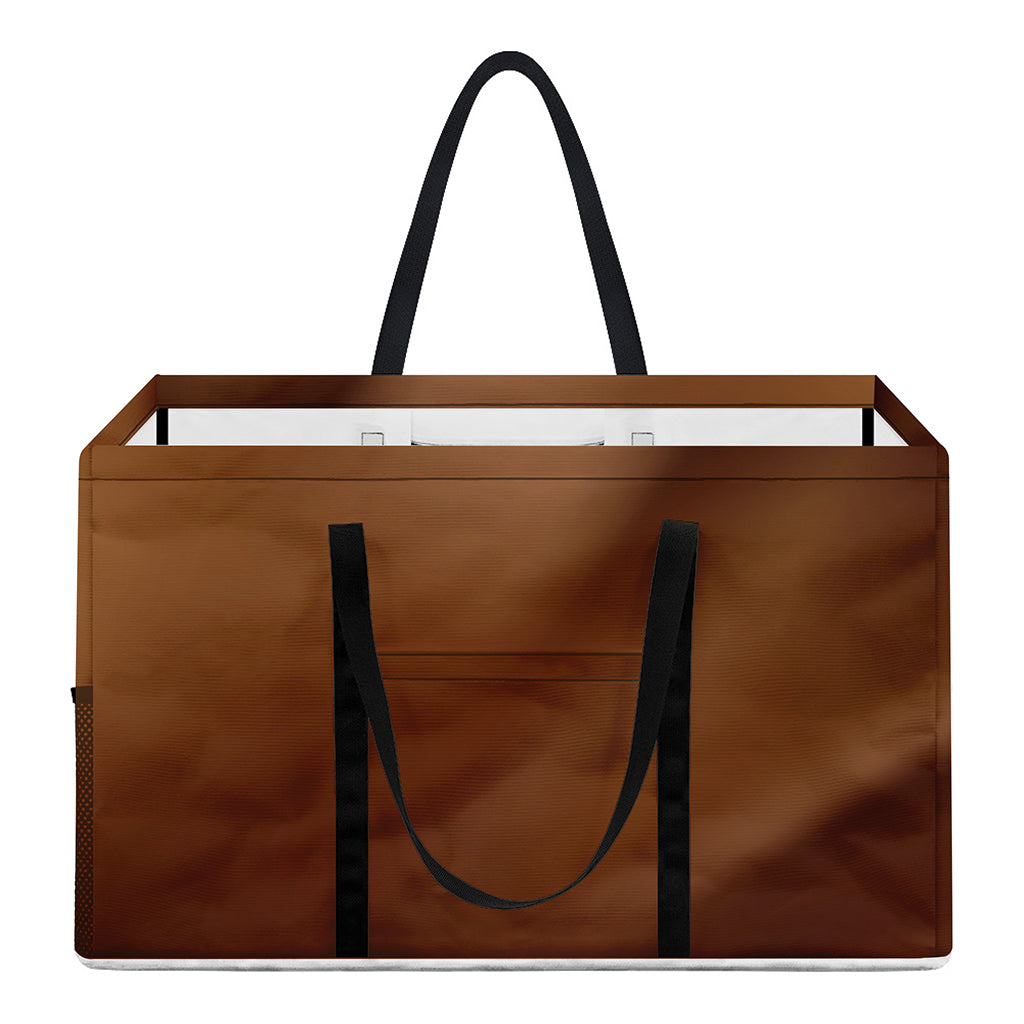 Liquid Chocolate Print Utility Tote Bag
