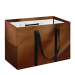 Liquid Chocolate Print Utility Tote Bag
