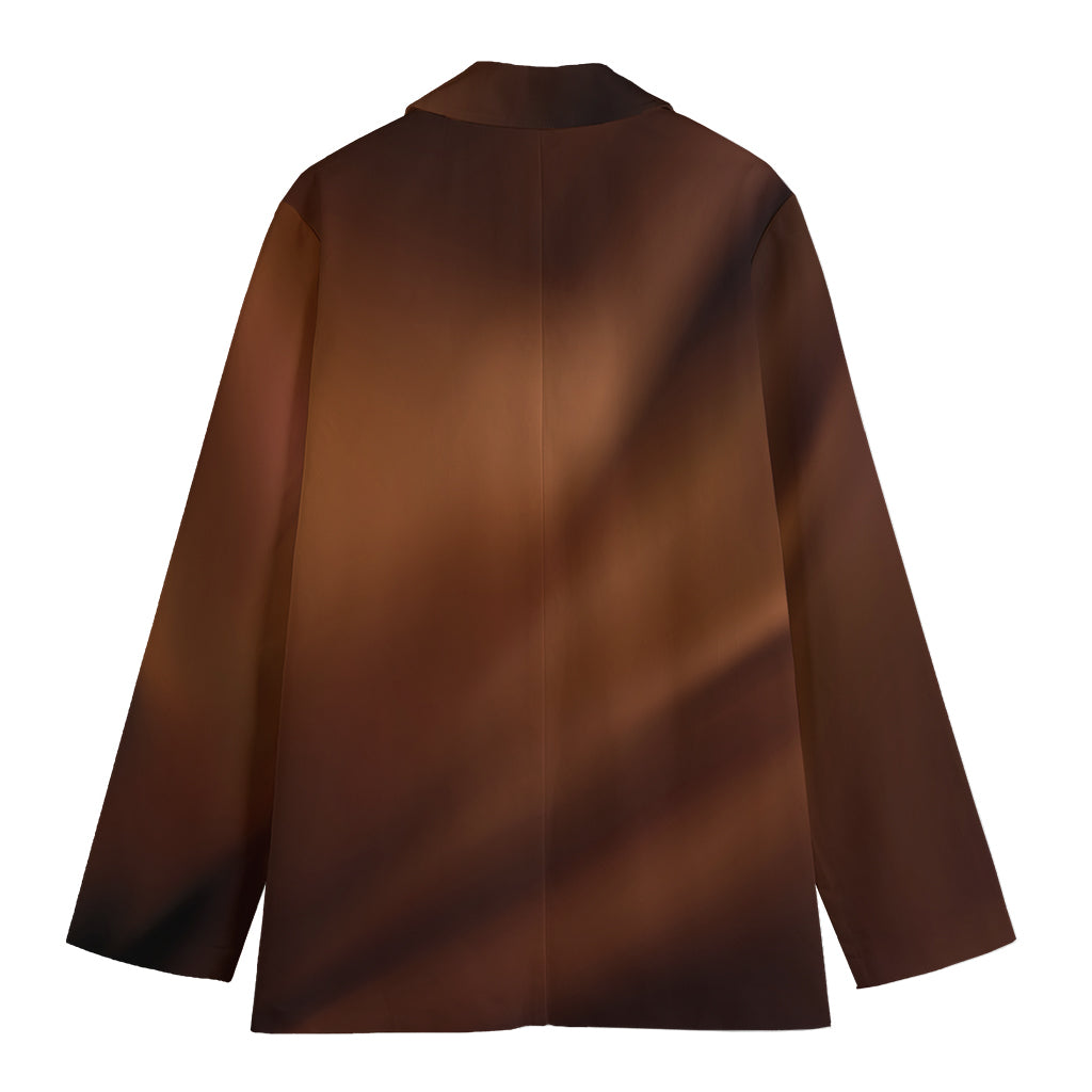 Liquid Chocolate Print Women's Blazer
