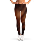 Liquid Chocolate Print Women's Leggings