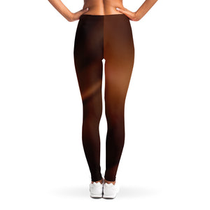 Liquid Chocolate Print Women's Leggings