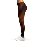 Liquid Chocolate Print Women's Leggings