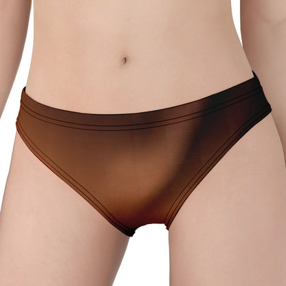 Liquid Chocolate Print Women's Panties