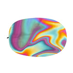 Liquid Holographic Trippy Print Car Side Mirror Covers