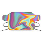 Liquid Holographic Trippy Print Car Windshield Snow Cover