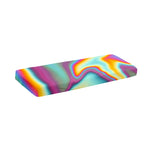 Liquid Holographic Trippy Print Piano Keyboard Cover