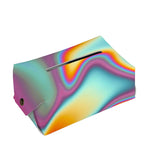 Liquid Holographic Trippy Print Rectangle Tissue Box Cover