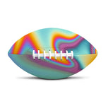 Liquid Holographic Trippy Print Rugby Ball