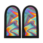 Liquid Holographic Trippy Print Skillet Handle Cover
