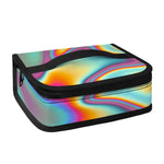 Liquid Holographic Trippy Print Small Lunch Bag