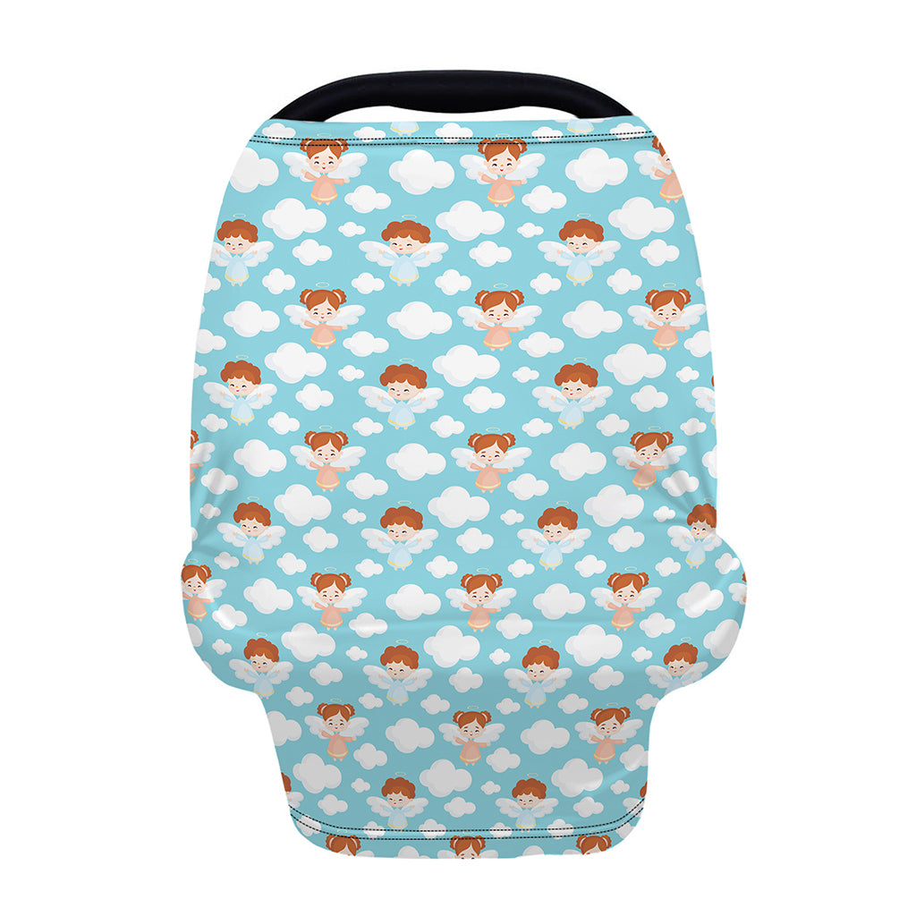 Little Angel Pattern Print Baby Seat Cover